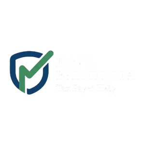 Ben L. Brener CPA footer Logo with siteline